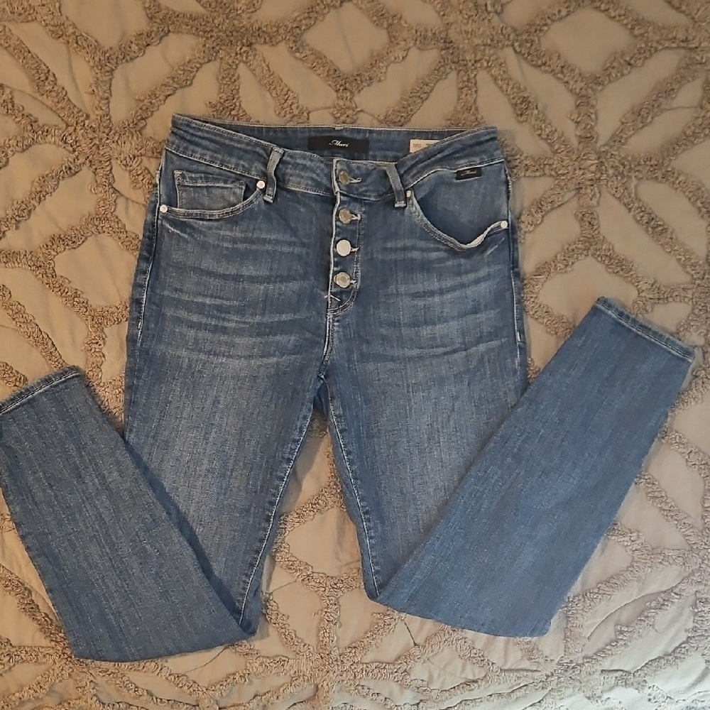 Mavi High Rise Blue Jeans